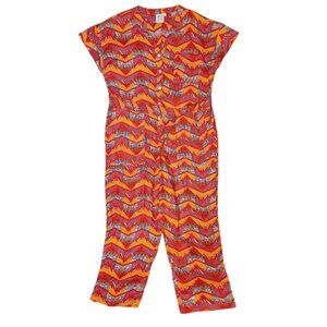 Yevu Jumpsuit Romper African Print